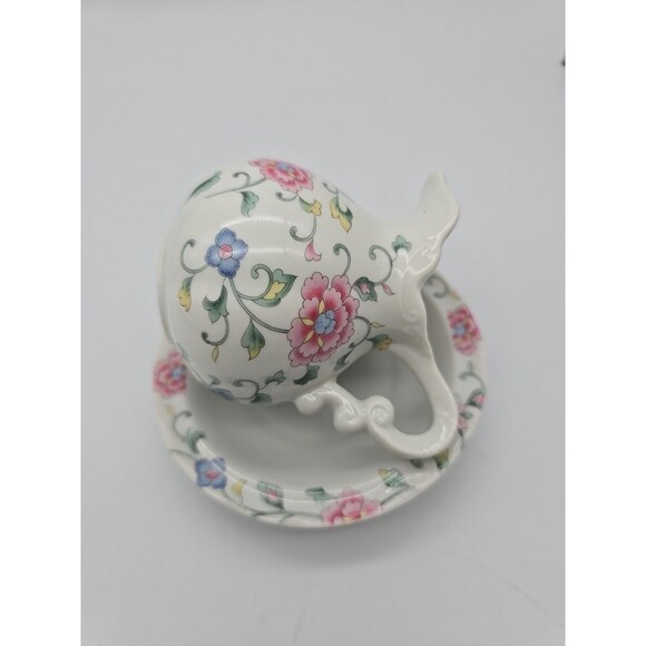 VTG Inarco Porcelain Floral Pitcher & Wash Basin Set Decorative Accent - Picture 10 of 10